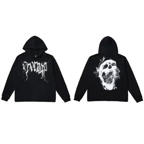 Revenge Hoodie option Black smoke