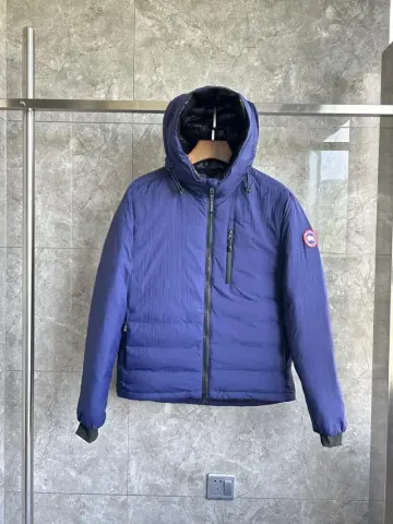 Canada Goose Lodge Hooded Jacket option dark blue