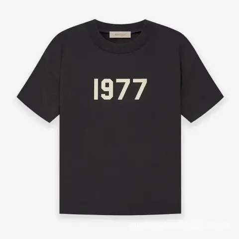 Essentials 1977 T-Shirt option Black Iron