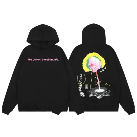 Travis Scott Hoodies option 042 Black