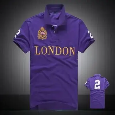 Polo Shirts (15+ Styles) option London Purple
