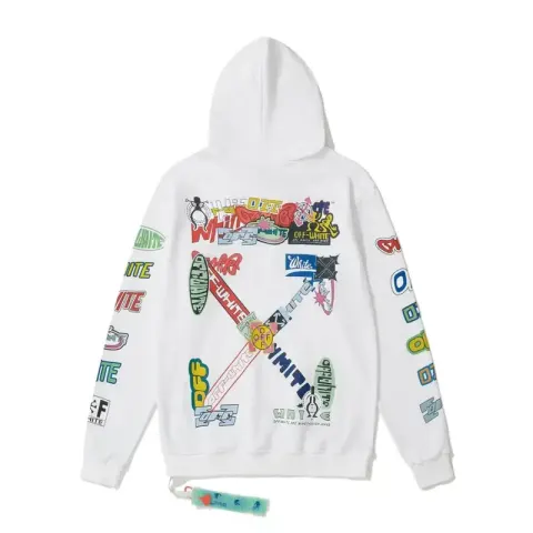 Off-White Hoodies option 875# white terry