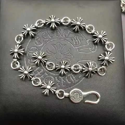 Chrome Hearts Bracelet option Small Cross Flower Bracelet