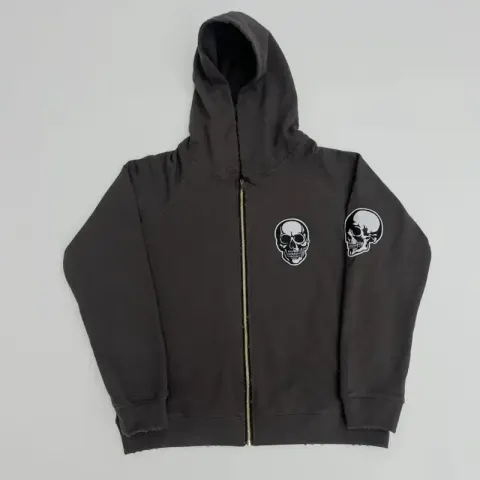 Number Nine Skull Hoodie option Coffee