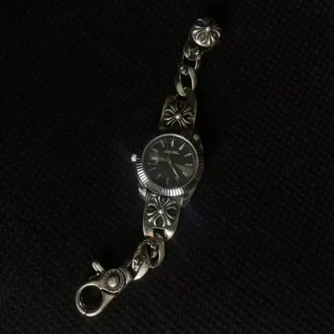 Chrome Hearts Rolex Watch option Black S