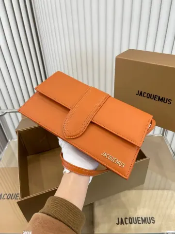 Jacquemus Handbag option Brown shoulder bag 28cm with box