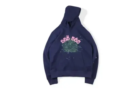 Spider Hoodie option Royal Blue