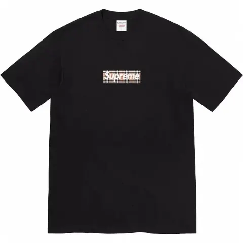 Supreme T-Shirts Devil And Lawyer option B308 Plaid Black