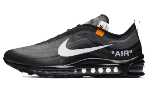 Air Force 1 Low Off-White Black White option OW MAX97 Black