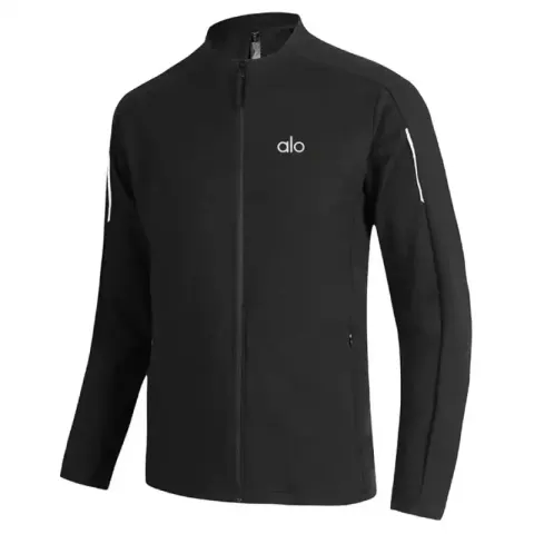 Lululemon Running Thin Zip Hoodie option black