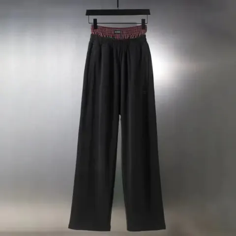 Budget Balenciaga Grey Sag Sweatpants option black
