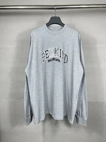 Balenciaga Be Kind Longsleeve option Flower Grey