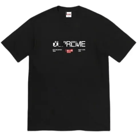 Supreme Tees option Black