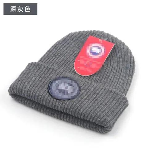 Canada Goose Beanie option Black Label-dark gray