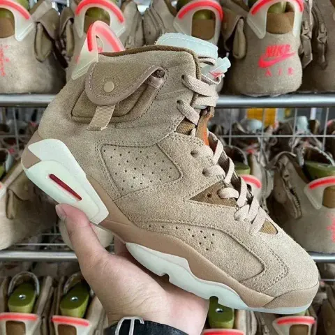 Jordan 3 Fragment Shoes option Aj6 Desert Yellow