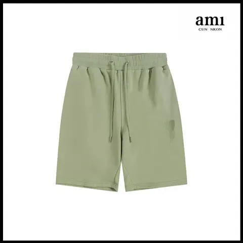 Ami Shorts option Green [A14 flat embroidery]]