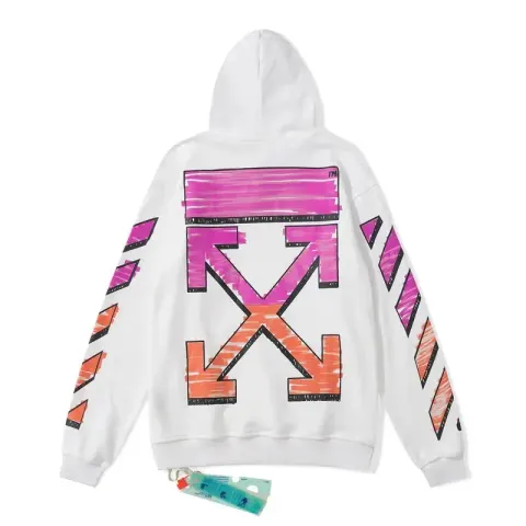 Off-White Hoodies option 852# white terry