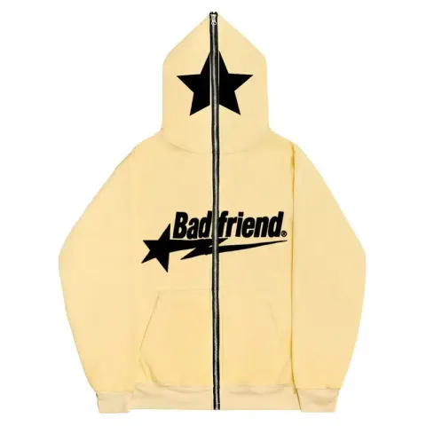 Badfriend Hoodie option khaki