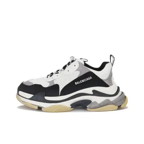Balenciaga 3S White Shoes option white gray black