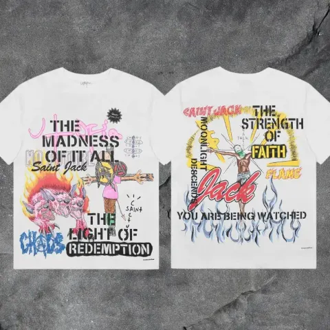 Travis Scott Tee 69cw option White 3204