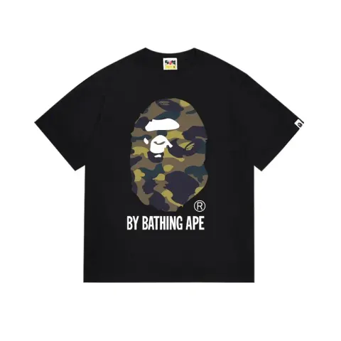 Bape Tees option 155 Brown Black