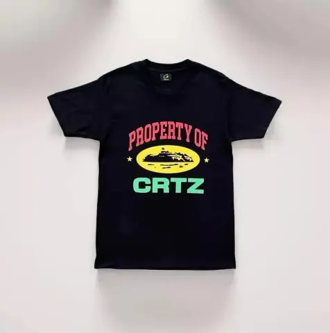 Corteiz Tee option double star black