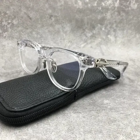 Chrome Hearts Sunglasses option Transparent white