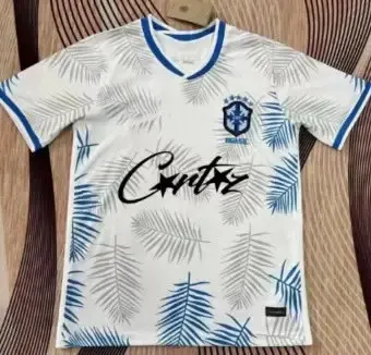 Stussy Jerseys option Brazil white leaves with signature