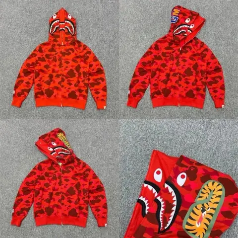 Bape Shark (Best Batch) option XX232 double cap red
