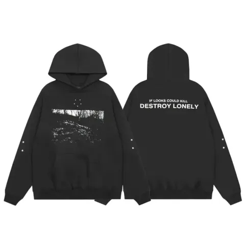 Destroy Lonely NFS Hoodie option Black