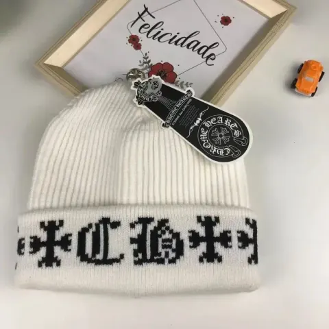Chrome Hearts Beanie option White 2