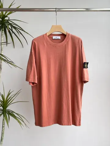 Stone Island Tees option Vintage brick red