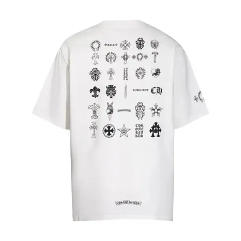 Chrome Hearts Tee option 6096 white