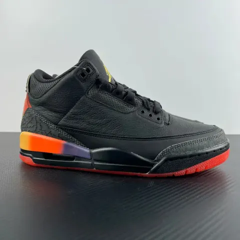 Jordan 3 Wizards Shoes option J Balvin x Aj3 Joint Black