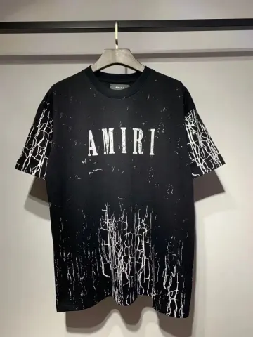 Amiri T-Shirts option 666 black
