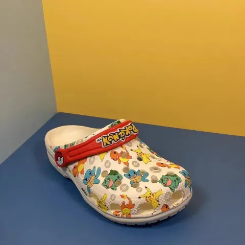 Crocs Buzz Lightyear Shoes option Pikachu