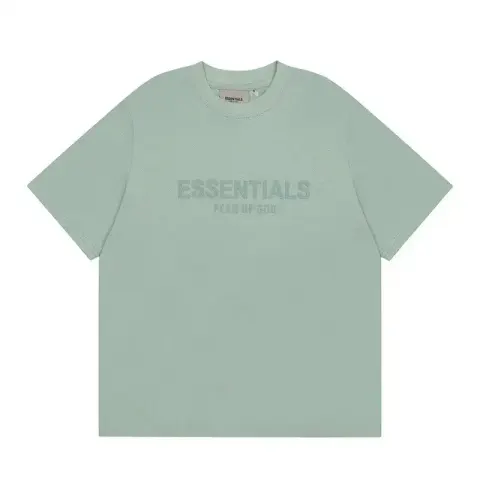 Essentials Tees option Cyan