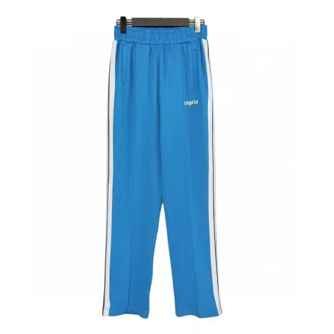 Palm Angels Zip Hoodie option Blue Pants