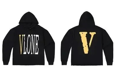 VLONE Hoodie option Black Beijing Limited Black Yellow V