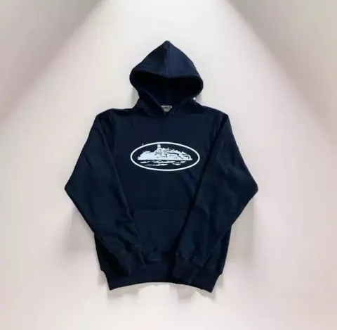 Corteiz Alcatraz Hoodie option black and white