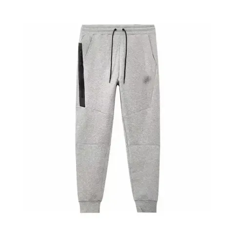 Nike Tech Fleece Black Hoodie option Light gray trousers