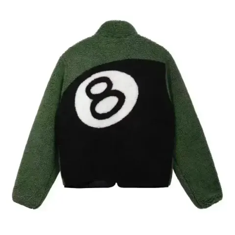 Stussy 8-Ball Jacket option green