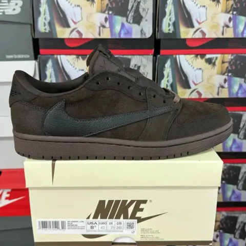 Jordan 1 Low Phantom option Brown Barb DM7866-202