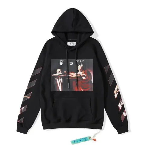 Off-White Hoodies option 859# black terry