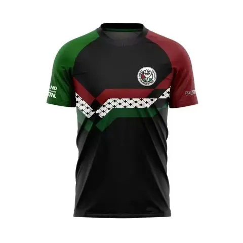 Palestine Jersey option palestine retro black