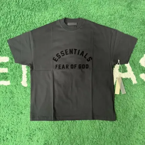 Essentials T-Shirt Short Sleeve option Dark blue and black