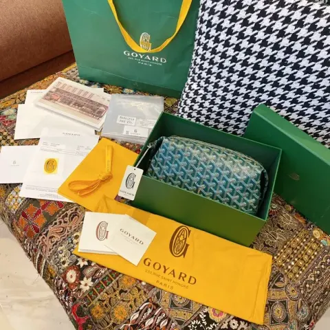 Goyard Bag option green
