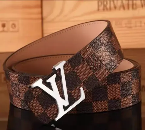 Budget LV Belt option L Classic Kage Silver Button