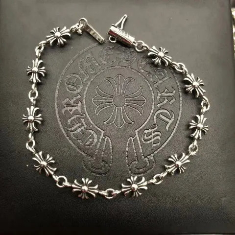 Chrome Hearts Bracelet option Diamond free cross flower bracelet