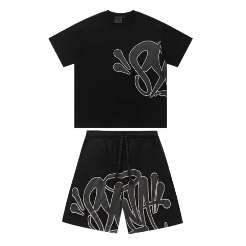 Syna World Suits option black short sleeve suit